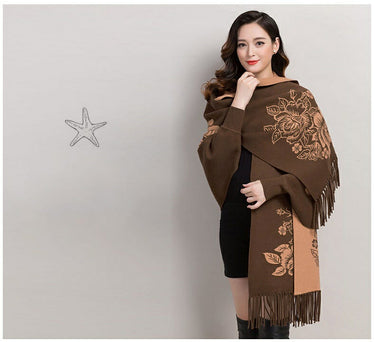 Scarlet Shawl (Pre order)